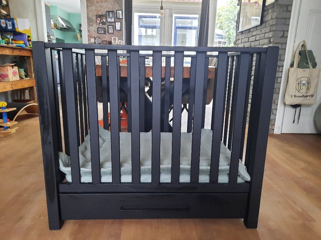 Babybox, Ophalen, Gebruikt, Rechthoekig, In hoogte verstelbaar