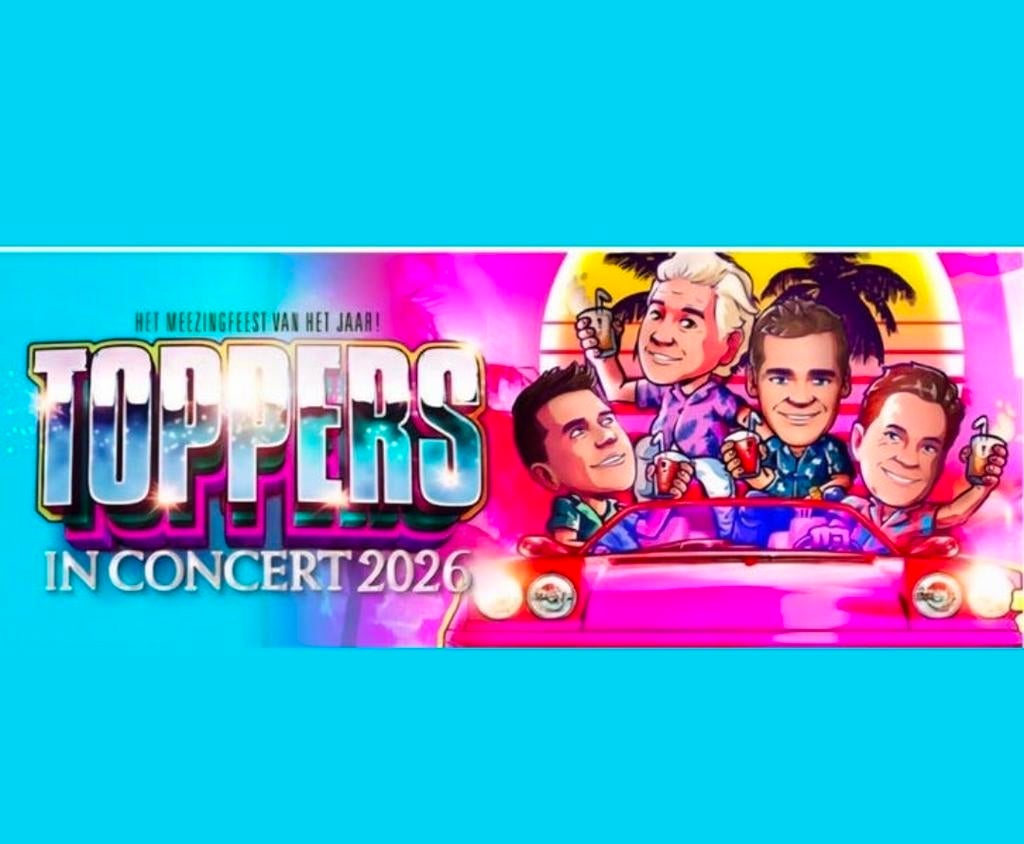 2 tickets Toppers in concert 19-06-2026, Twee personen