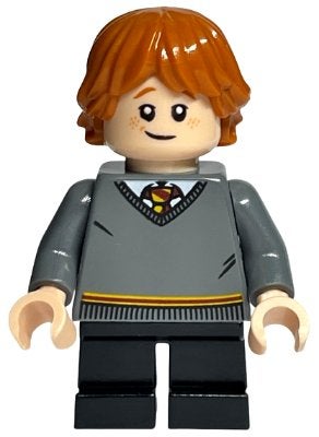 LEGO Harry Potter hp151 Ron Weasley - Gryffindor Sweater, Lego, Ophalen of Verzenden, Minifiguur, Harry Potter