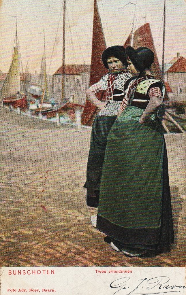 Bunschoten - Klederdracht -Spakenburg, Ophalen of Verzenden, Voor 1920, Gelopen, Utrecht