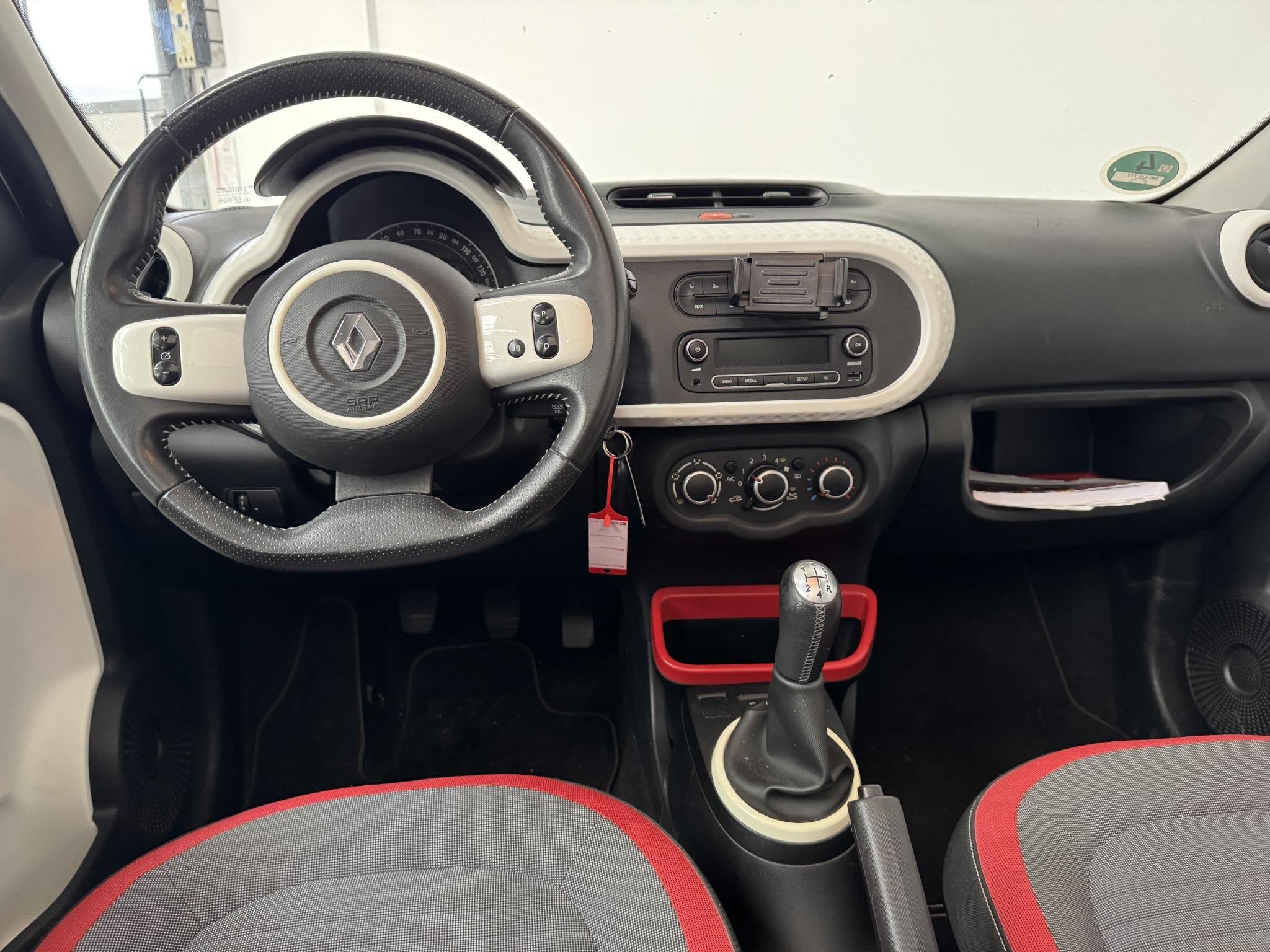 Renault Twingo 1.0 SCe Dynamique | Elektrisch Vouwdak | Park, Gebruikt, Met garantie (alle), 4 stoelen, Wit