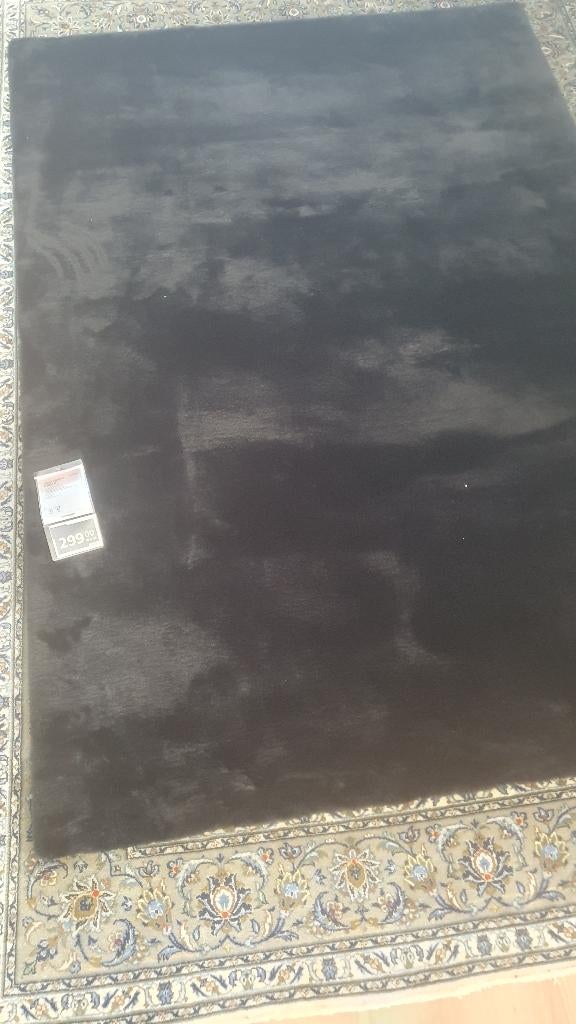 Vloerkleed, Zwart, 150 tot 200 cm, Ophalen of Verzenden, Rechthoekig