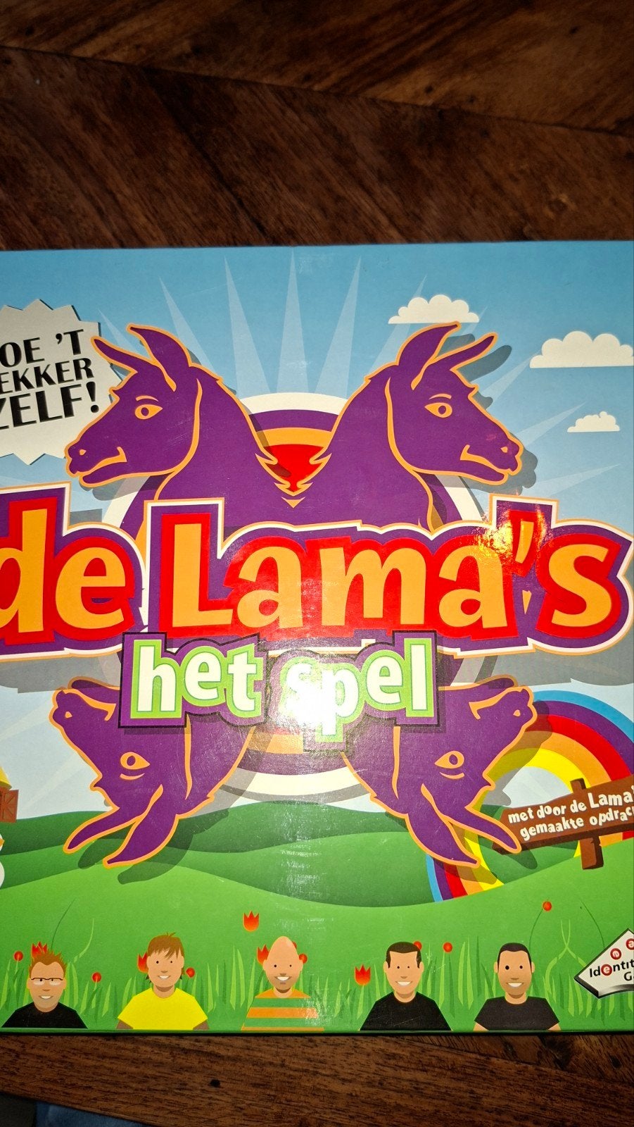 De Lama's Het Spel - Doe 't lekker zelf!, Hobby en Vrije tijd, Gezelschapsspellen | Bordspellen, Vijf spelers of meer, Ophalen of Verzenden