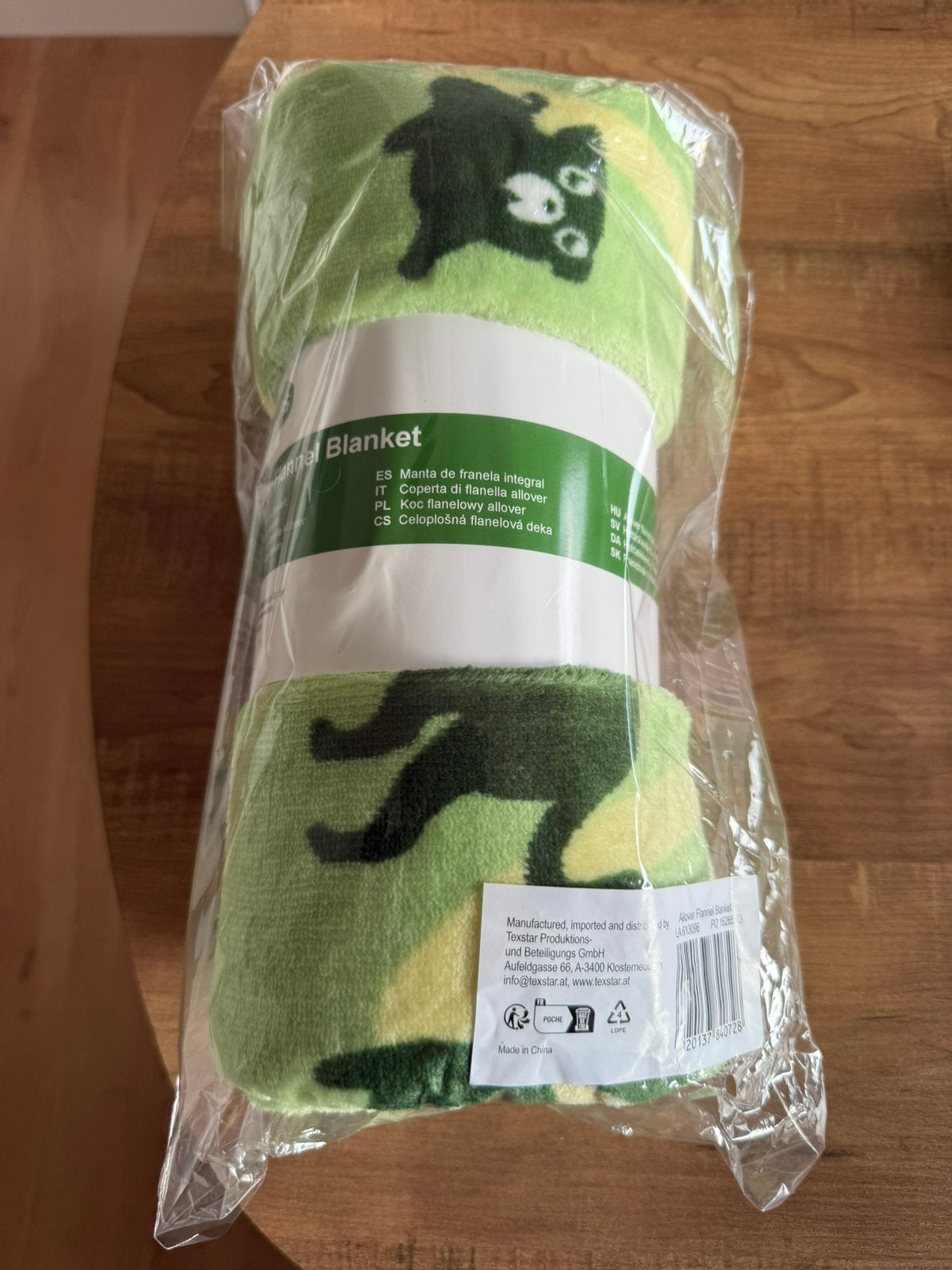 Fleece deken, Fleecedeken, 120 cm, Nieuw, 150 cm