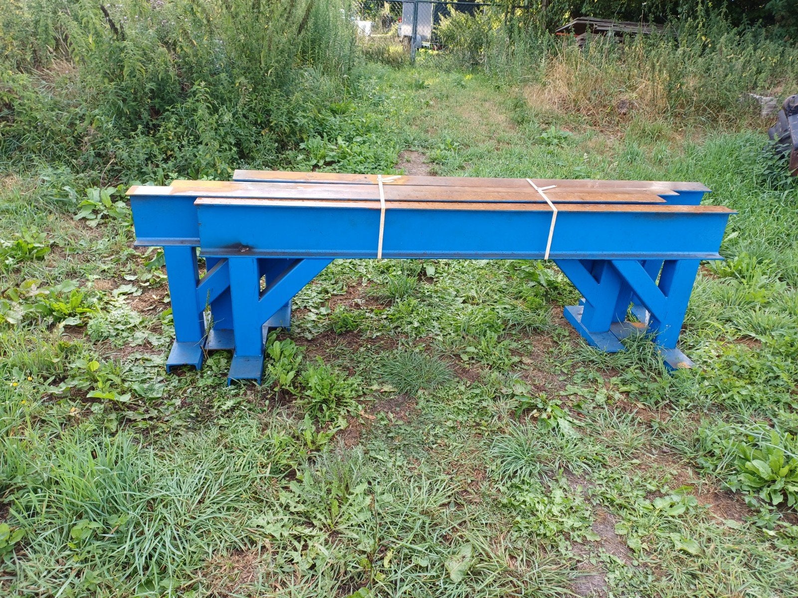 Stalen constructie 80 cm hoog, 2.50 cm breed, Ophalen of Verzenden, Gebruikt, IJzer