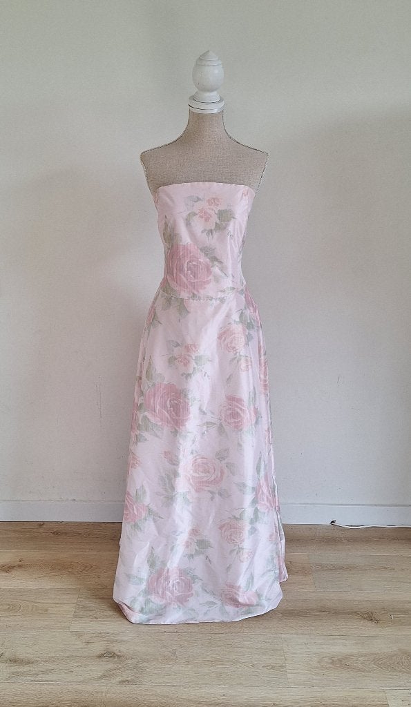 Prachtige Swing gala jurk 42, Maat 46/48 (XL) of groter, Ophalen of Verzenden, Zo goed als nieuw, Roze