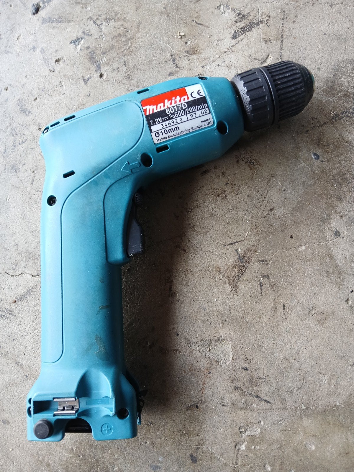 Makita Accutol 7,2 Volt, Ophalen, Boor- en Schroefmachine