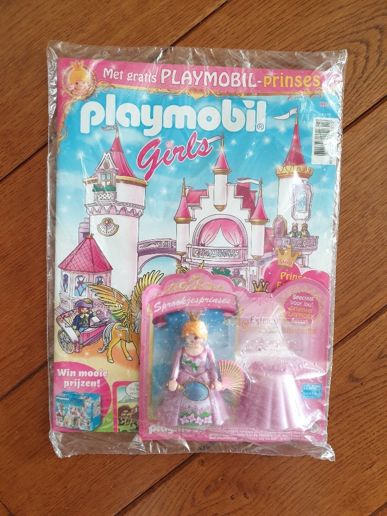 Allereerste uitgave tijdschrift Playmobil magazine Prinses, Ophalen of Verzenden, Nieuw, Complete set, Overige typen