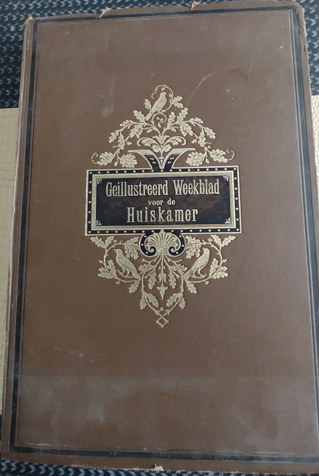 Geïllustreerd Weekblad voor de Huiskamer - Jaargang 1889, Ophalen of Verzenden, Gelezen, Overige typen