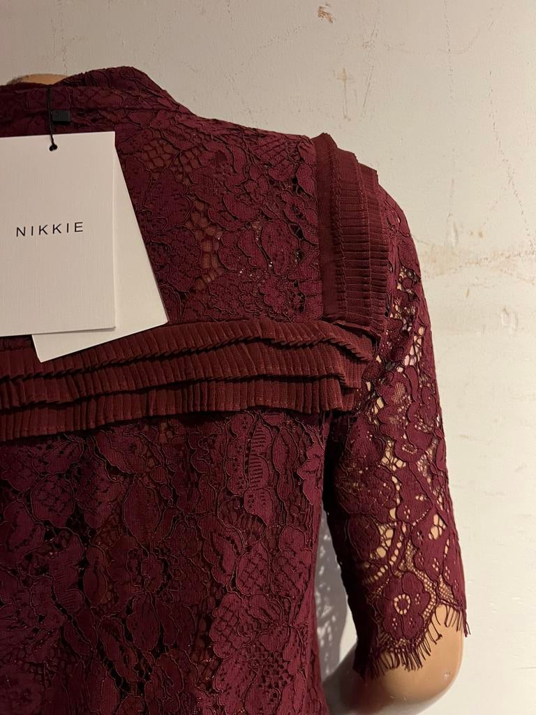 NIKKIE blouse van kant maat 38 nieuw met kaartjes, Maat 38/40 (M), G, R, Ophalen of Verzenden