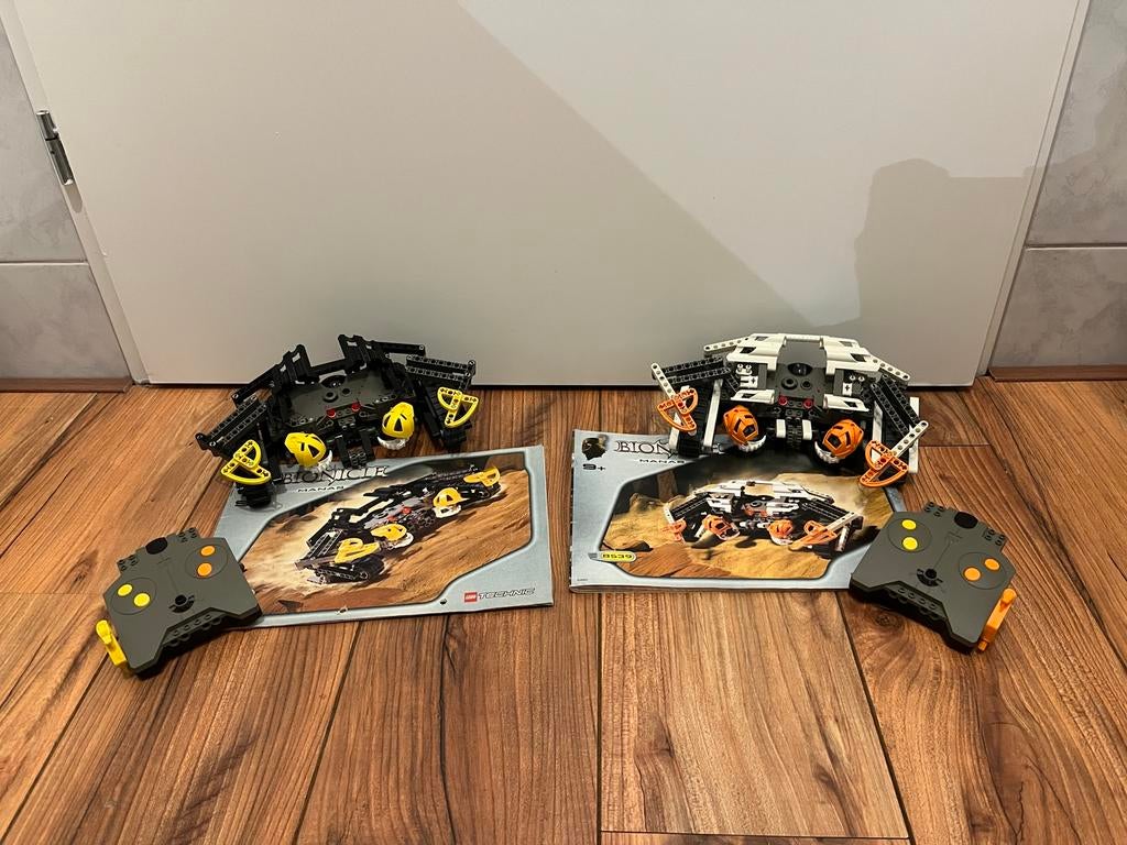 LEGO Bionicle Technic 8539 Rahi Manas – Compleet met boekjes, Bionicle, Lego, Compleet, Ophalen of Verzenden