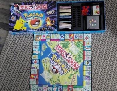 Pokemon Monopoly, Hobby en Vrije tijd, Gezelschapsspellen | Bordspellen, Ophalen, Zo goed als nieuw