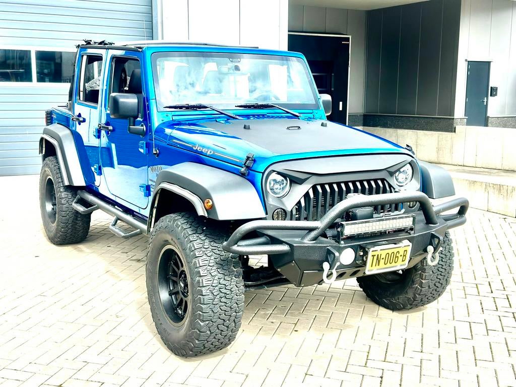JEEP WRANGLER JK 3.6 V6 284PK EXTREME BJ2014 HARD/SOFFTOP‼️, Automaat, Stof, 1885 kg, 2000 kg