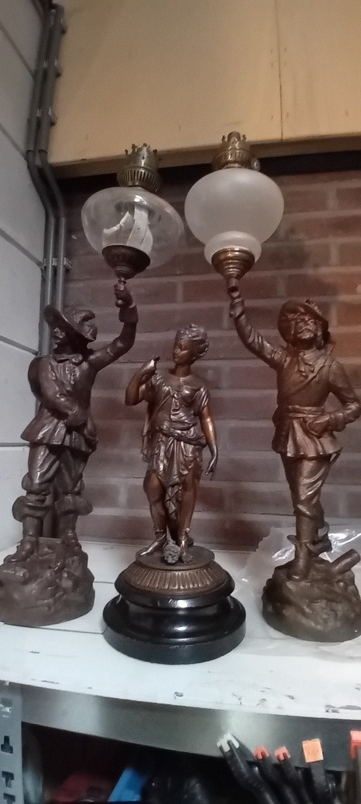 Beeldlampen, Antiek en Kunst, Kunst | Beelden en Houtsnijwerken, Ophalen
