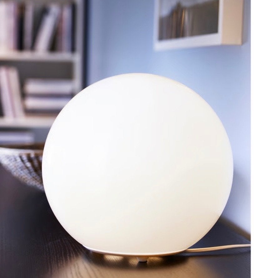 Fado, splinternieuwe bol lamp Ikea, Ophalen, 25 cm, Met schakelaar, Nieuw