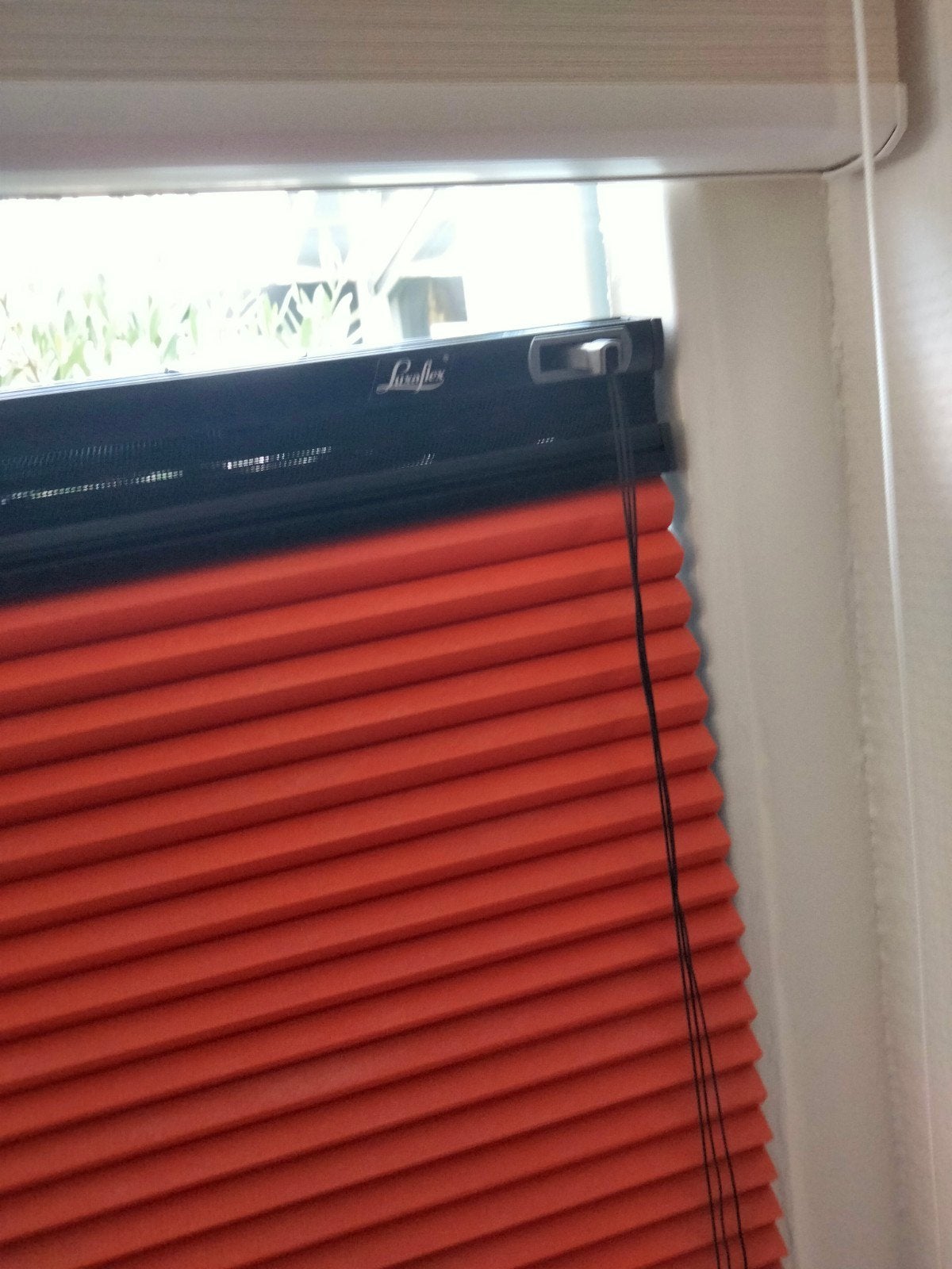 Rode top down Duette Nieuw!, Luxaflex, Ophalen of Verzenden, Nieuw, Grijs