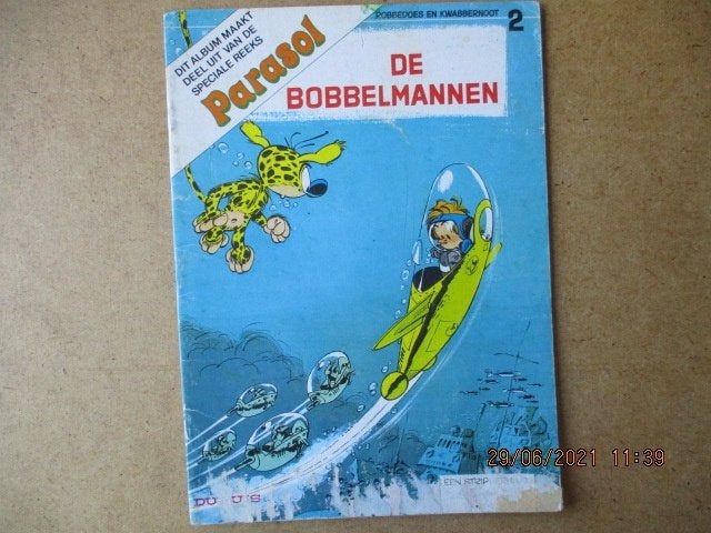 adv3865 robbedoes en kwabbernoot parasol 2, Eén stripboek, Ophalen, Gelezen