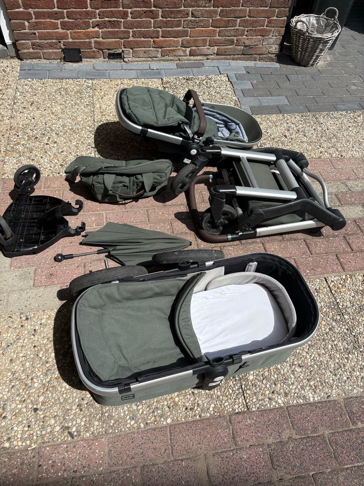 Complete Joolz kinderwagen set met accessoires, Overige merken, Gebruikt, Ophalen of Verzenden, Combiwagen