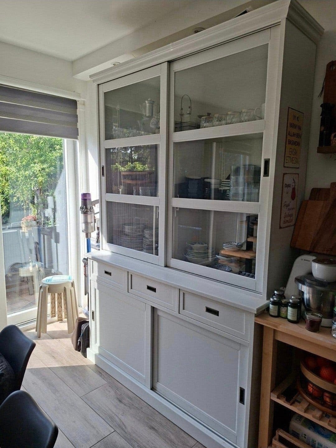 buffetkast ikea, Ophalen of Verzenden, Zo goed als nieuw, 25 tot 50 cm, 200 cm of meer