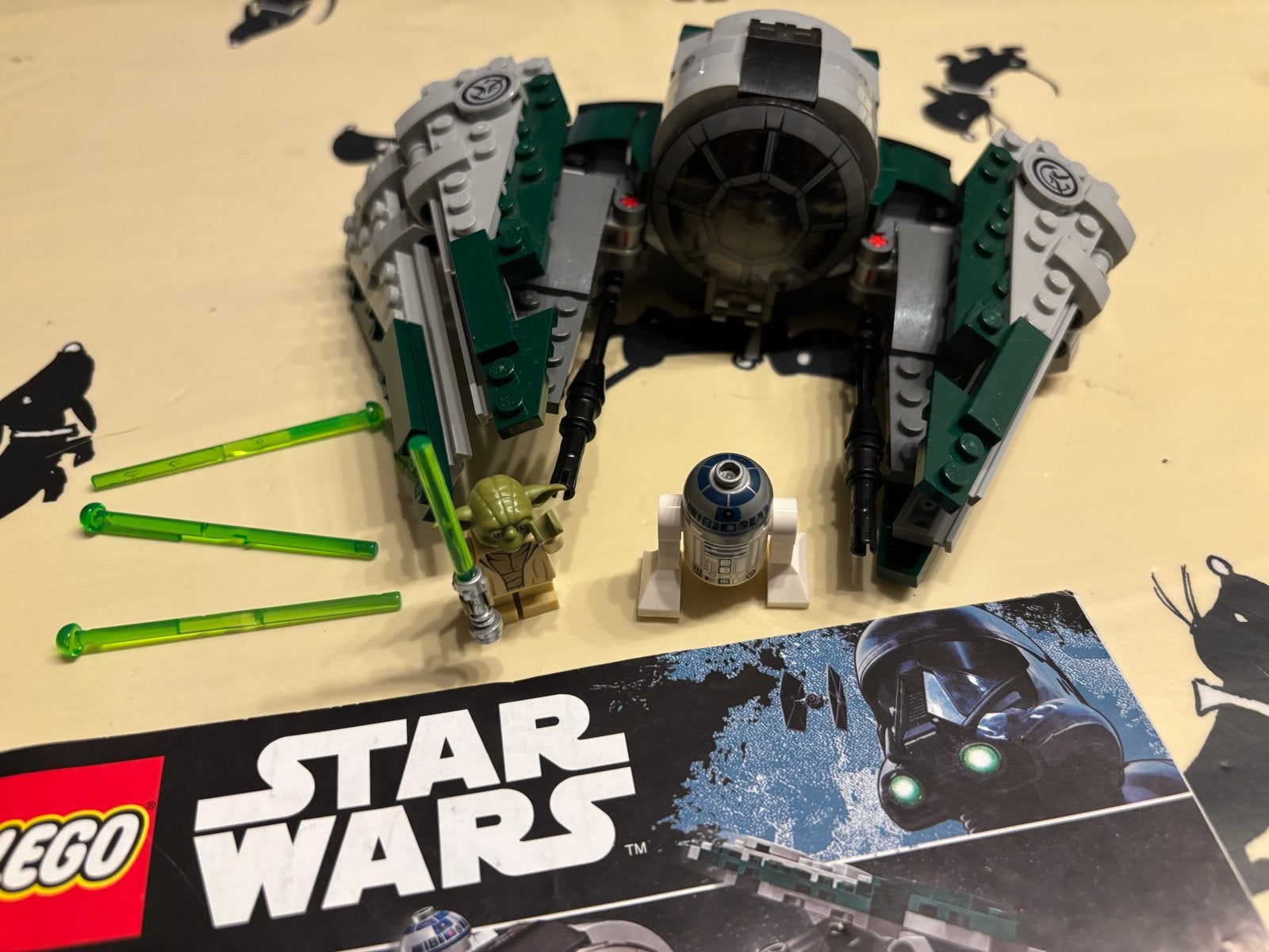 LEGO Star Wars 75168 Yoda's Jedi Starfighter compleet, Ophalen of Verzenden, Zo goed als nieuw, Overige merken