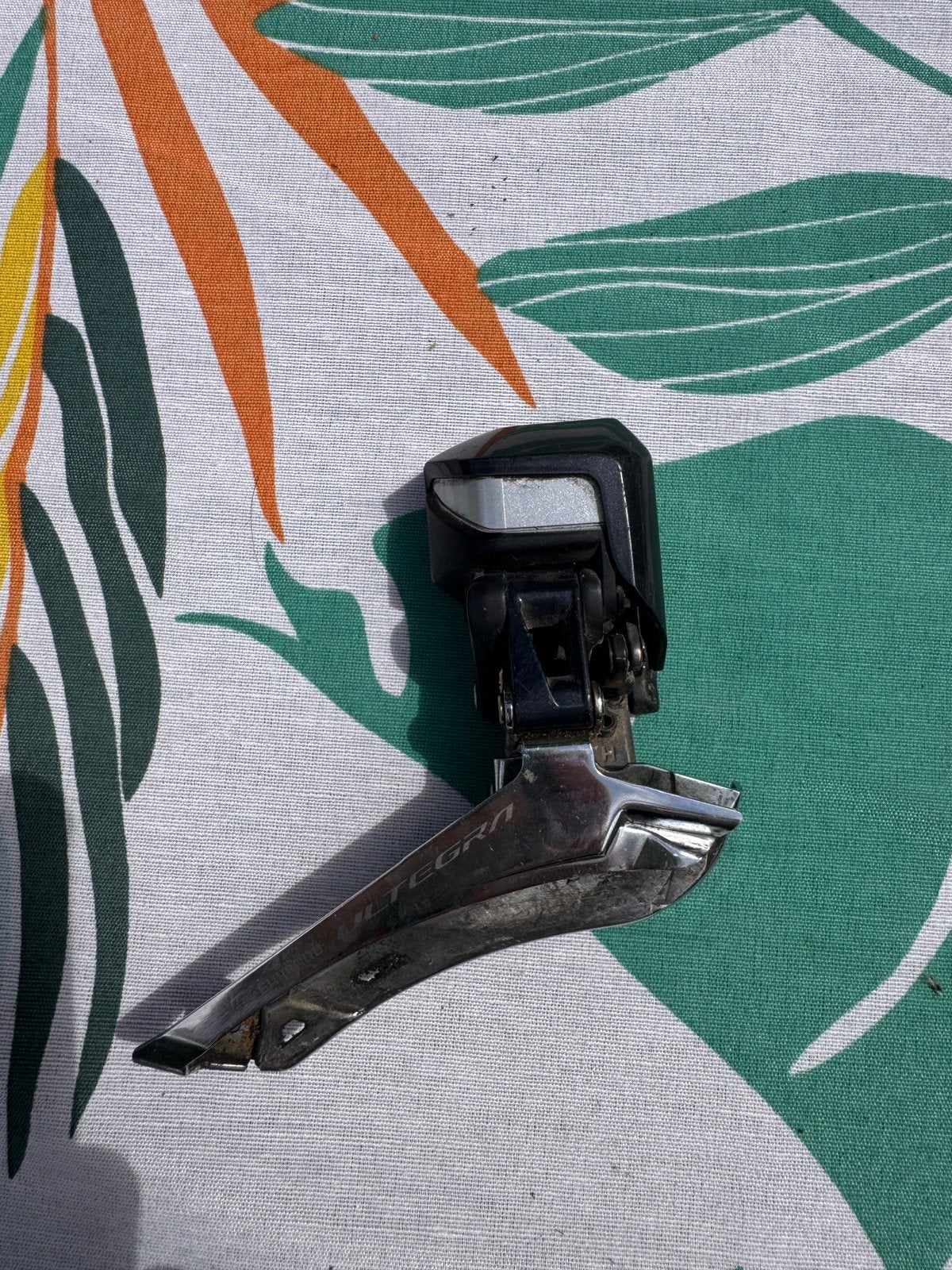 Shimano di2 R8050 voorderailleur DEFECT, Ophalen of Verzenden, Gebruikt, Racefiets, Derailleur of Ketting