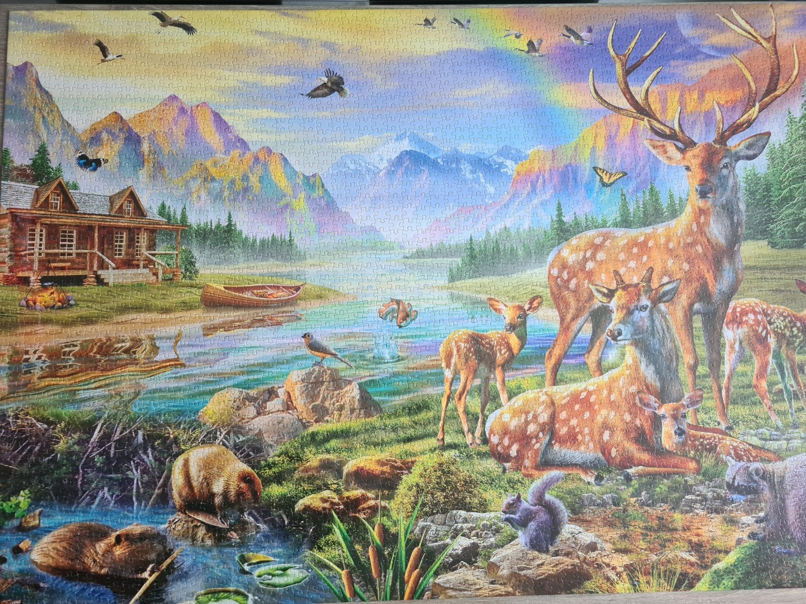 Puzzel 3000 stukjes - compleet, Ophalen of Verzenden