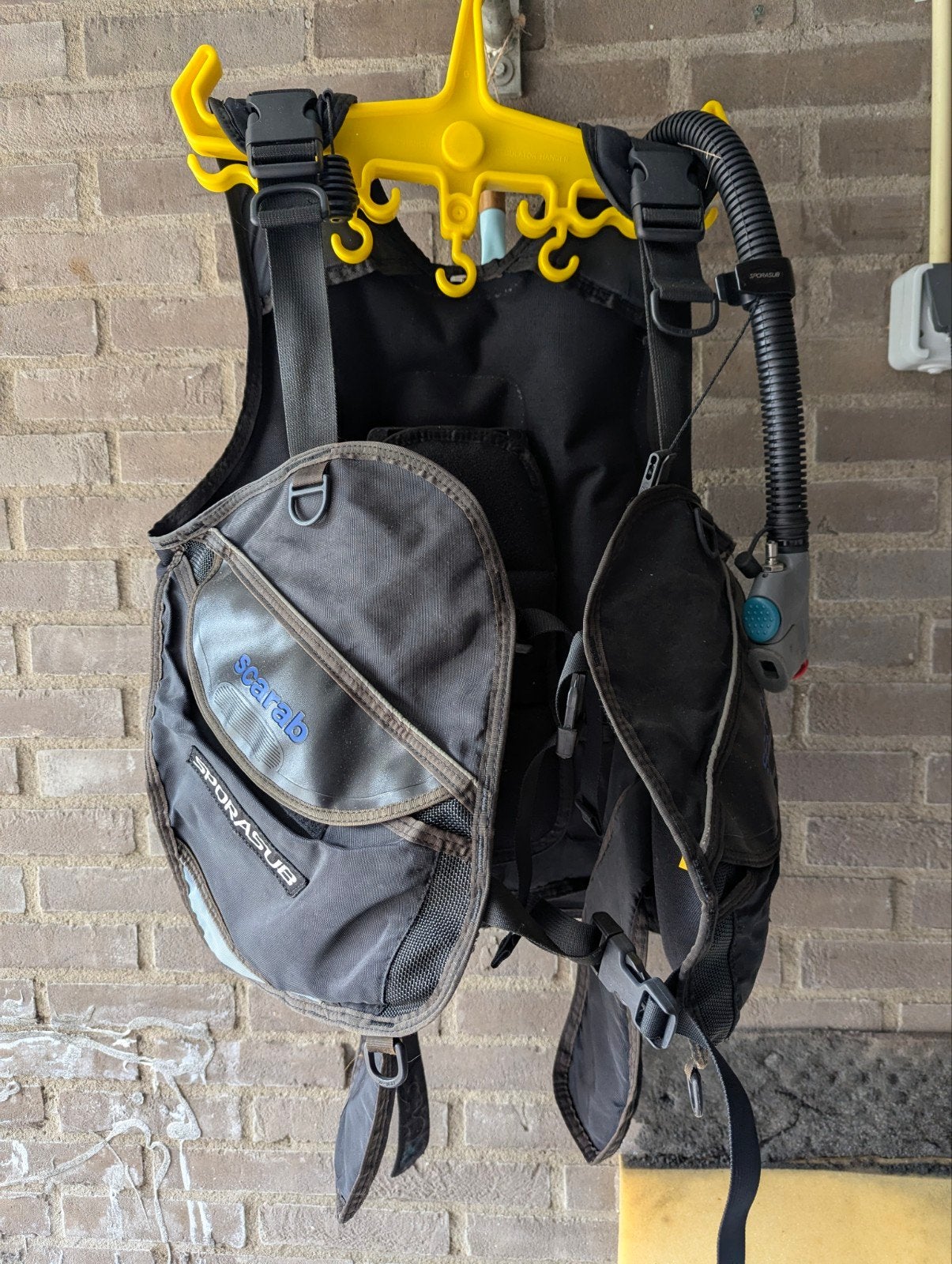 Sporasub Scarab Trimvest / Duikvest L, Ophalen of Verzenden, Gebruikt, Trimvest of Wing