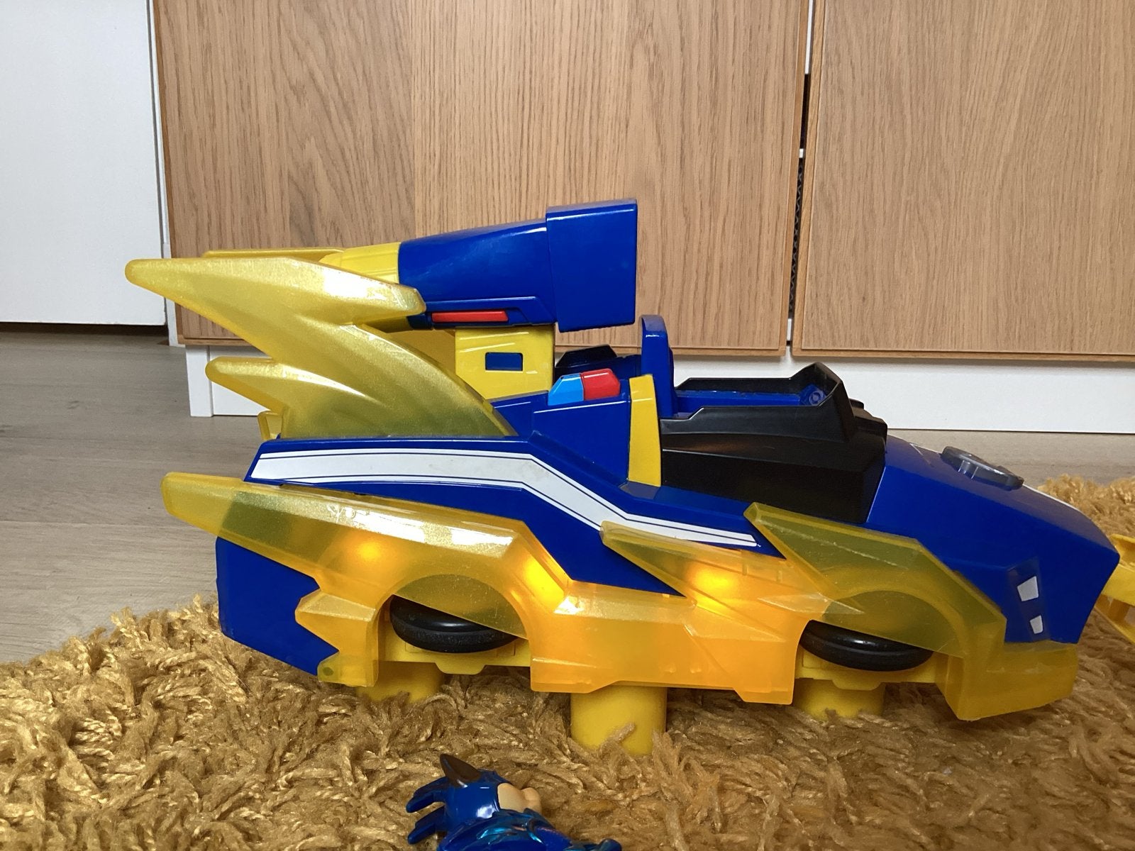 Paw Patrol voertuig deluxe met Chase - Licht & Geluid, Ophalen, Zo goed als nieuw