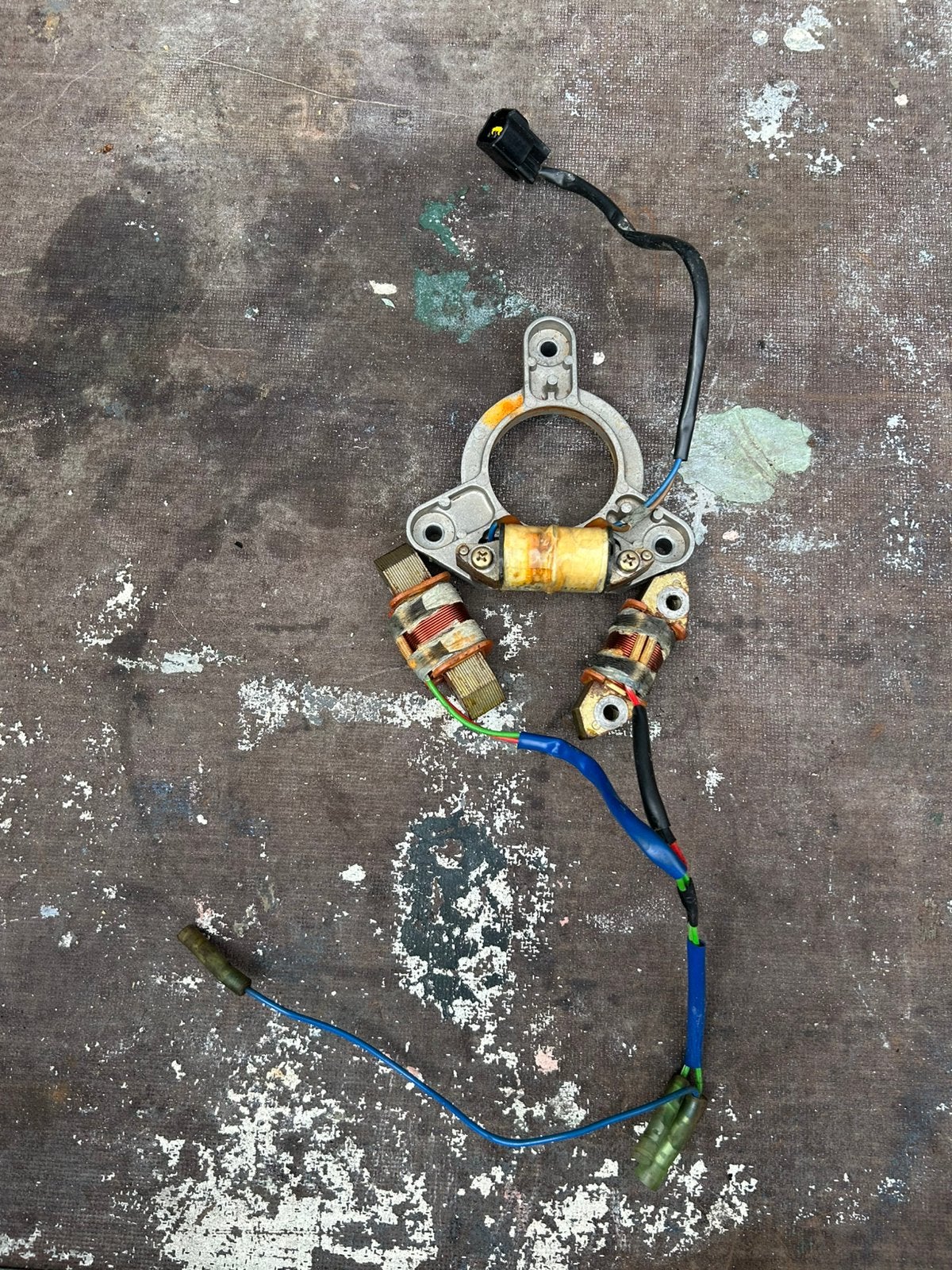 Stator+spoelen Yamaha 50pk 2takt autolube, Ophalen of Verzenden, Zo goed als nieuw, Staal