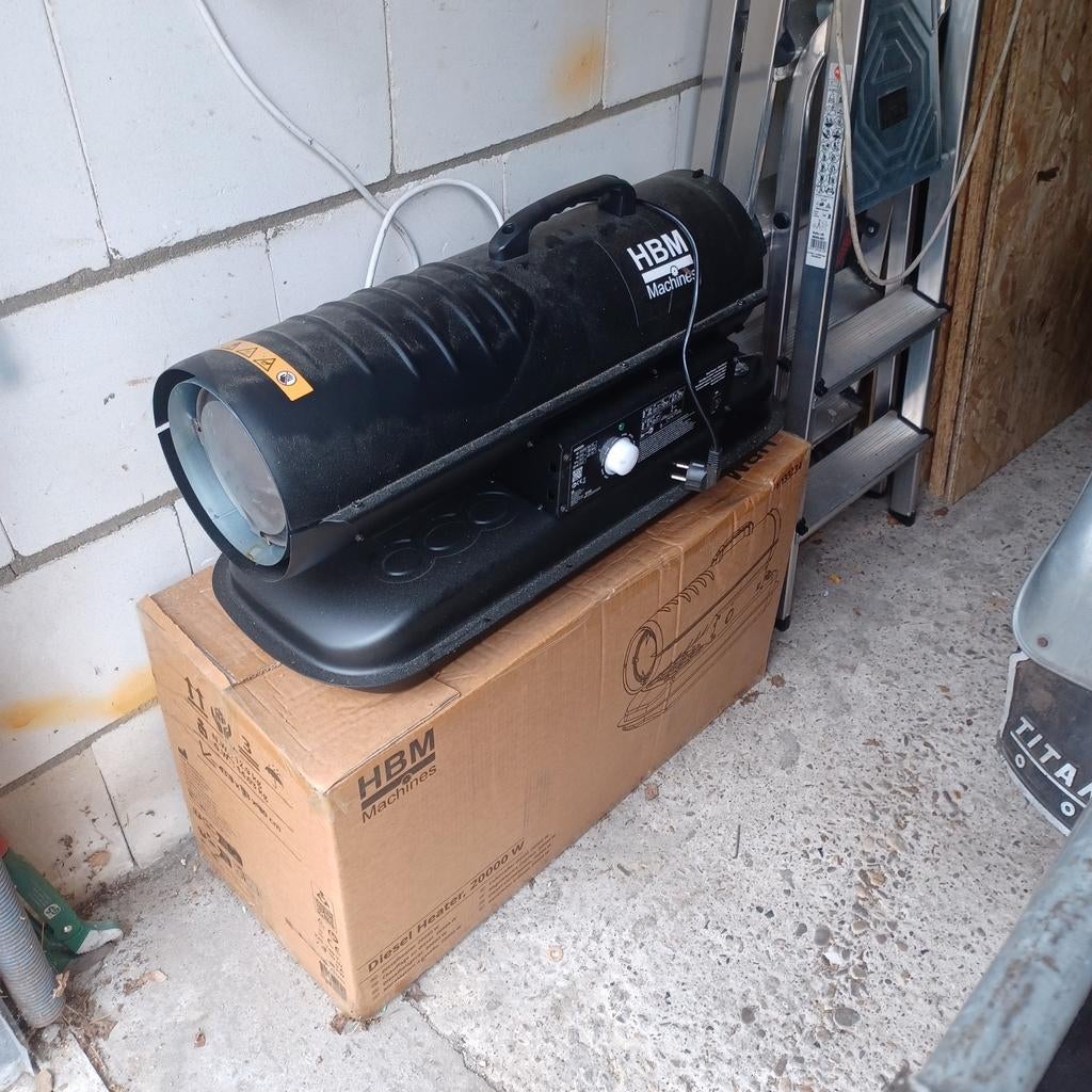 heteluchtkanon, Ophalen, 30 tot 80 cm, Kachel, Zo goed als nieuw