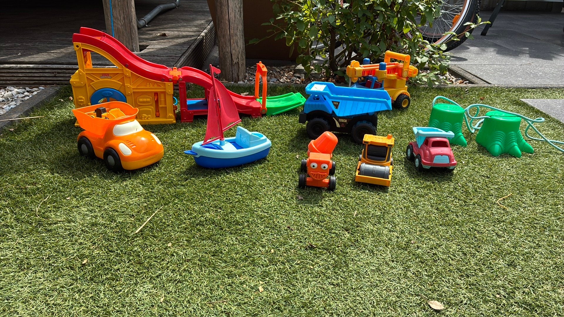 Divers buitenspeelgoed - los of samen te koop - Fisher Price, Ophalen of Verzenden, Gebruikt