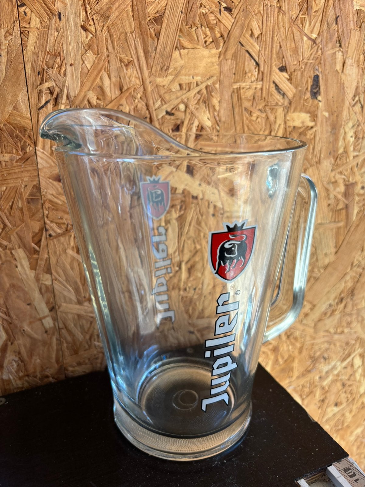 Jupiler glazen kan pitcher nieuwstaat, Ophalen, Zo goed als nieuw, Glas of Glazen, Jupiler