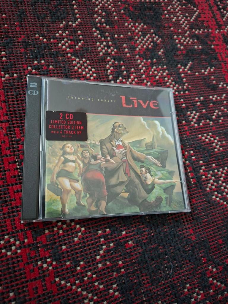 CD Live  -  Throwing Copper, Ophalen, Gebruikt