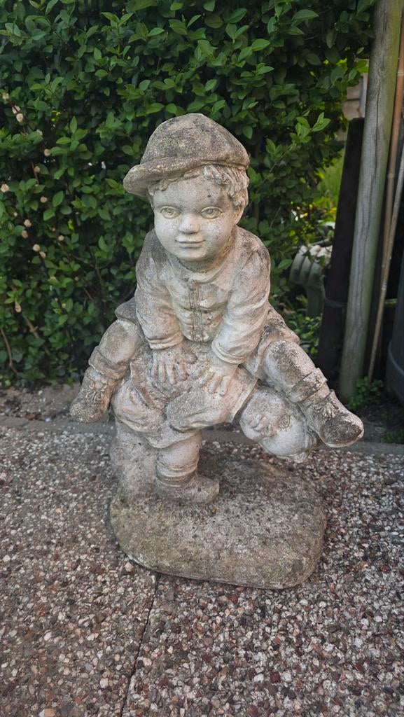 Betonnen tuinbeelden - Diverse figuren, Tuin en Terras, Tuinbeelden, Ophalen of Verzenden, Gebruikt, Beton, Dierenbeeld