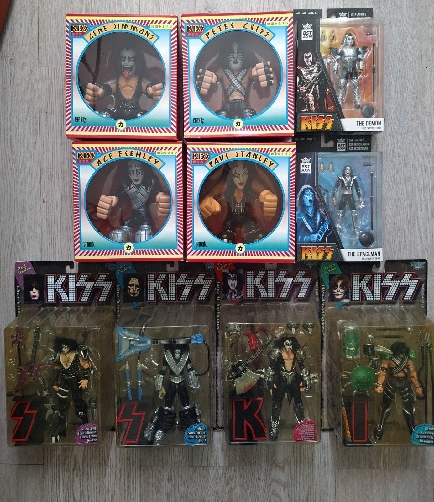 KISS vinyl collectors actiefiguren Poppetjes, Ophalen of Verzenden, Zo goed als nieuw