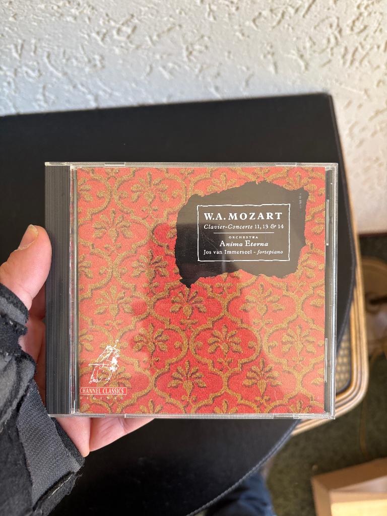 Mozart, Anima Eterna - Clavier-Concerte 11,13 & 14, Cd's en Dvd's, Cd's | Klassiek, Gebruikt, Kamermuziek, Classicisme, Ophalen of Verzenden