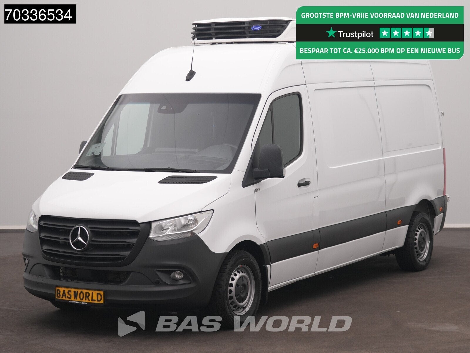 Mercedes Sprinter 315 CDI Koel/Vrieswagen L2H2 Carrier -10 A, Auto's, Automaat, Stof, Gebruikt, Euro 6