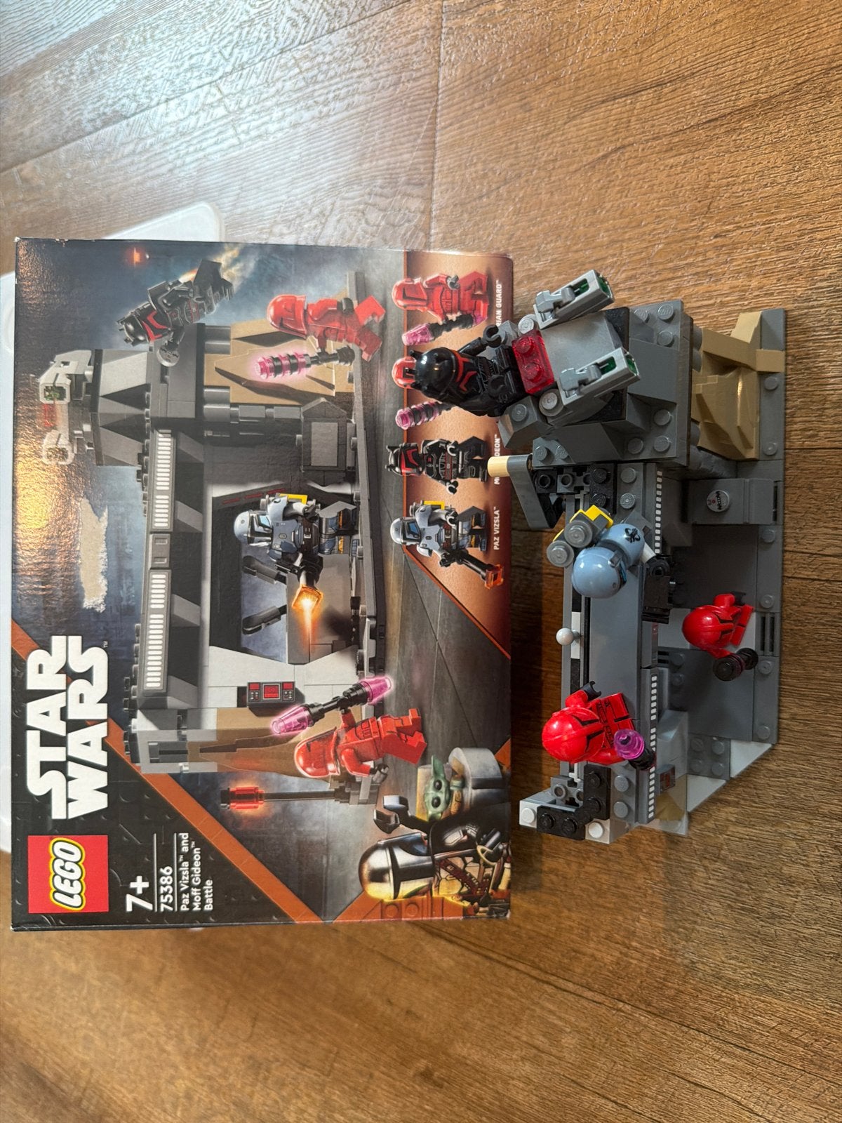 Lego Star Wars 75386 Paz Vizsla en Moff Gideon Battle, Ophalen, Star Wars, Lego, Zo goed als nieuw