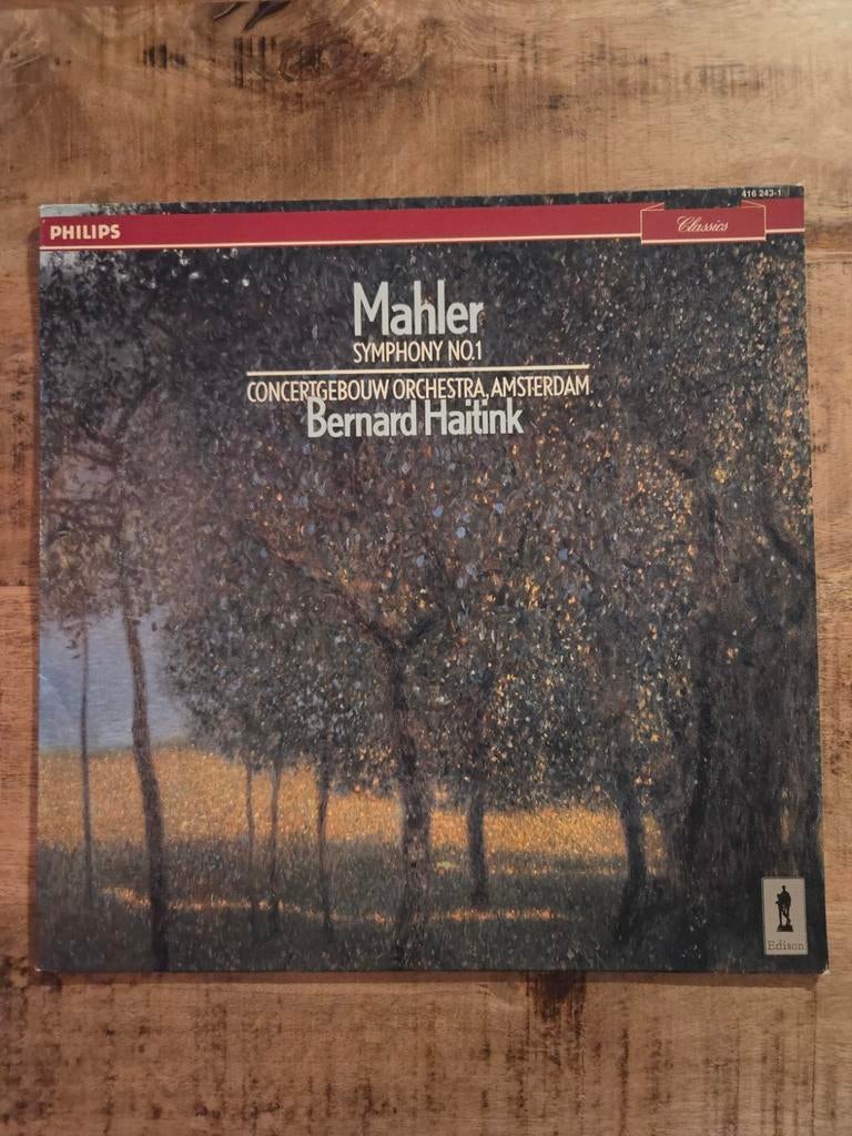 Mahler - Symfonie No. 1 LP, Cd's en Dvd's, Vinyl | Klassiek, Gebruikt, Ophalen of Verzenden, Romantiek, 12 inch