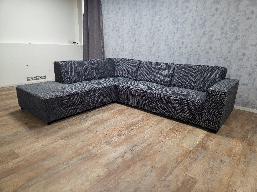 Mooi Groot Antraciet Hoekbank !!!, Info@banxtel.nl, Gebruikt, Hoekbank, Hoekbank