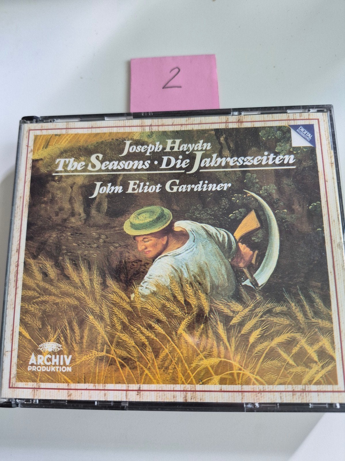 Joseph Haydn - Die Jahreszeiten (The Seasons) CD, Inclusief boekje, Gebruikt, Haydn, Ophalen of Verzenden