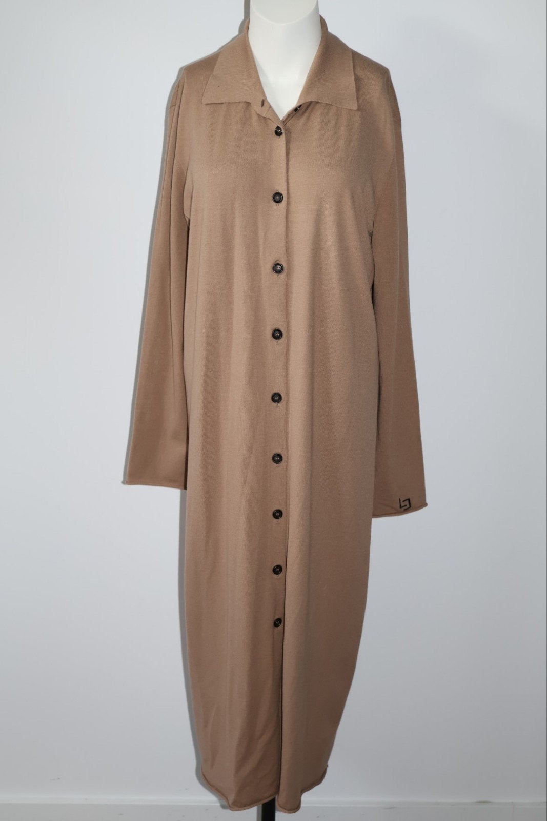 Liviana Conti Jurk Maat 42/XL (Italiaanse 48), Liviana.nl, Liviana Conti, Ophalen of Verzenden, Onder de knie