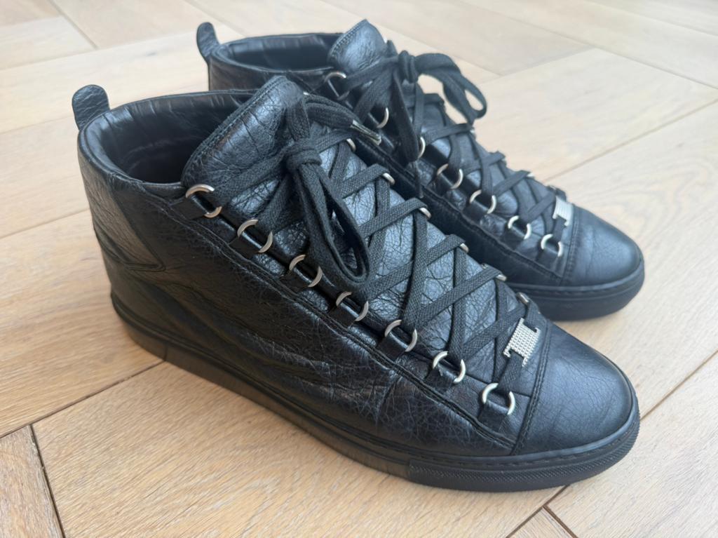 Balenciaga Arena High Top Sneakers Zwart Maat 41, Kleding | Heren, Schoenen, Zwart, Ophalen of Verzenden, Balenciaga, Sneakers of Gympen