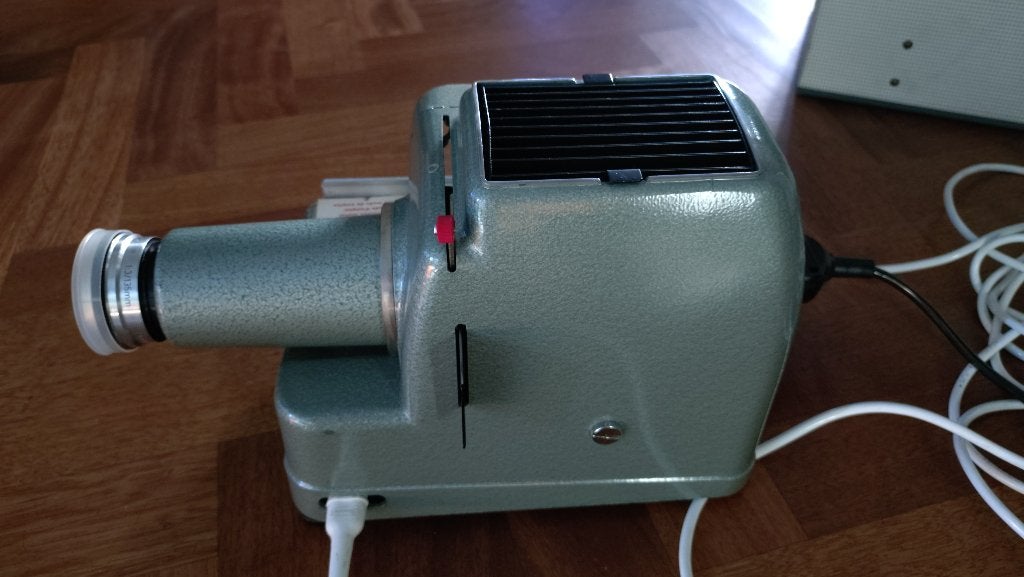 Liesegang Fanti automat 300 diaprojector, Ophalen, Gebruikt