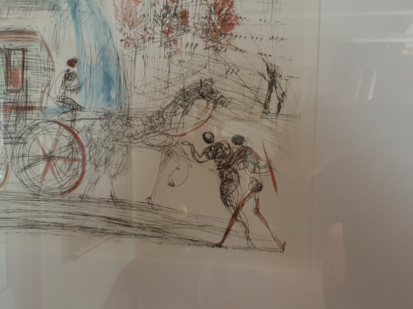 Salvador Dali, Ophalen