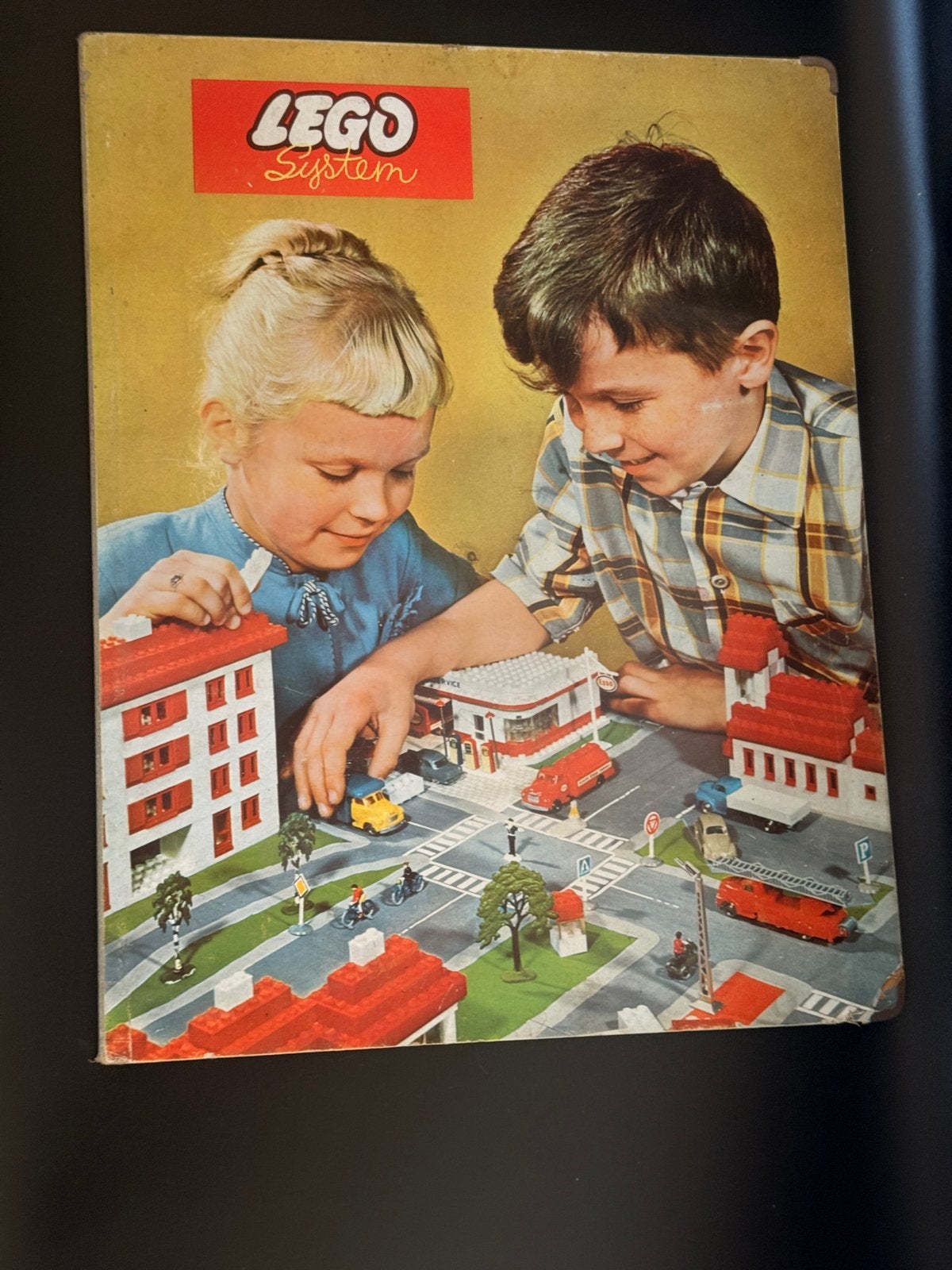 Vintage LEGO System plattegrond - Jaren '60, Ophalen of Verzenden, Gebruikt, Overige merken