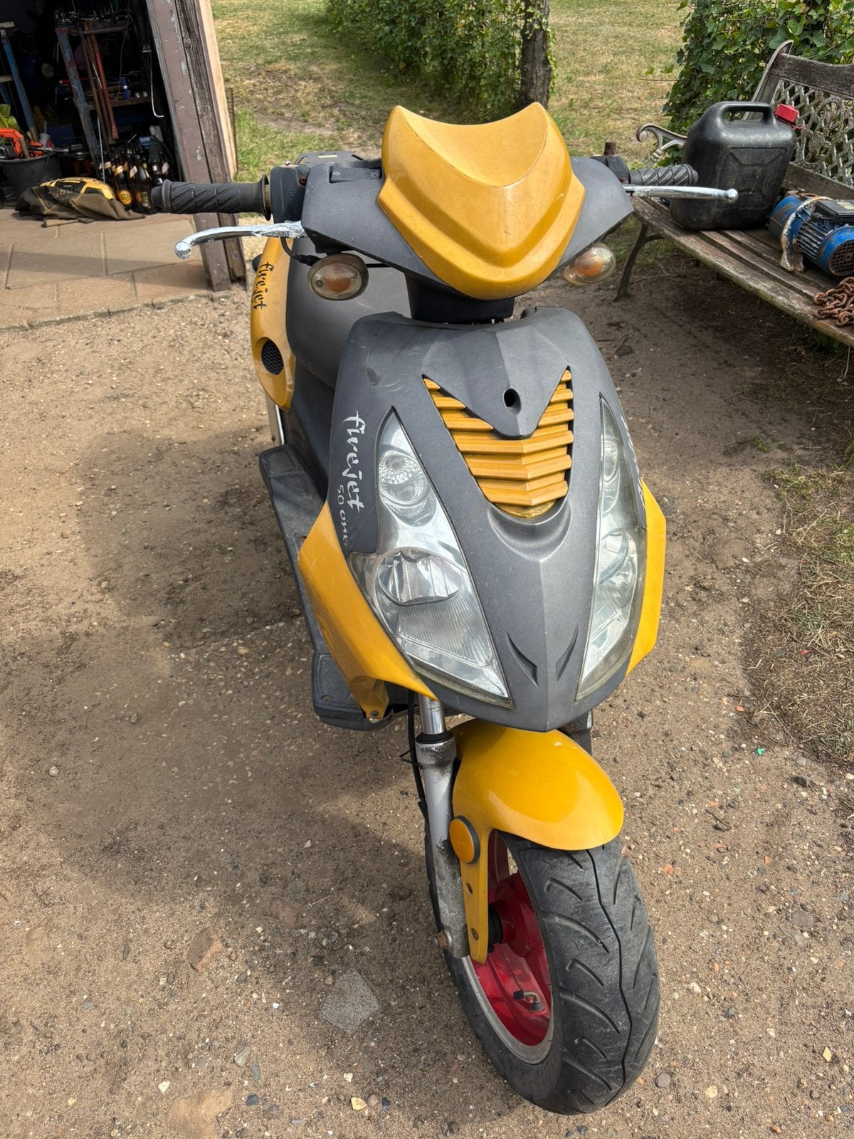 Scooter A G M, Fietsen en Brommers, Scooters | Overige merken, Ophalen, Gebruikt, Tweetakt