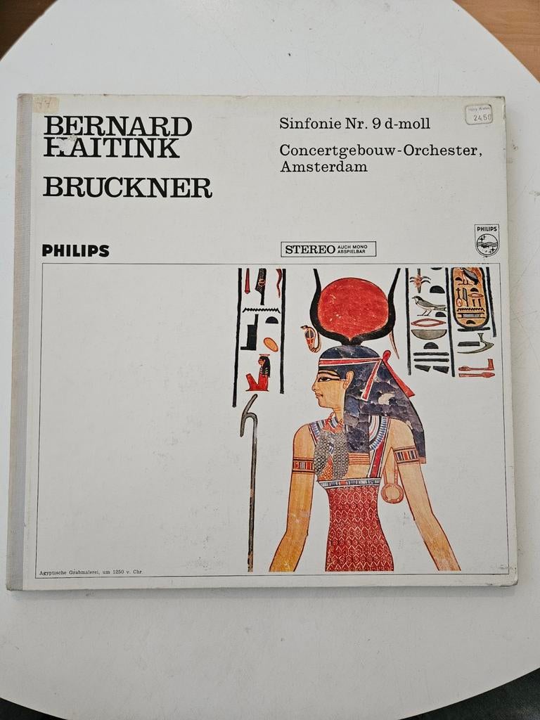Lp Bruckner: Symfonie Nr. 9 - Haitink / Concertgebouworkest, Gebruikt, Ophalen of Verzenden, Romantiek, 12 inch