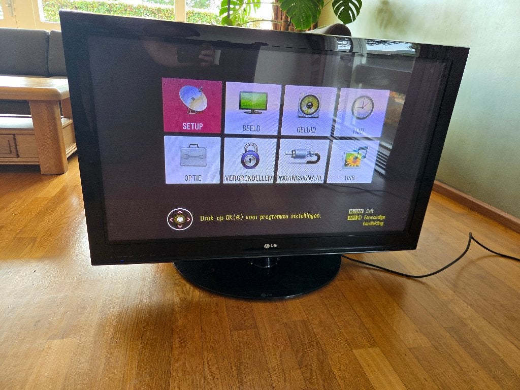 LG 42 inch plasma TV 42PQ2000 – goed werkend, Ophalen, Gebruikt, 50 Hz, HD Ready (720p)