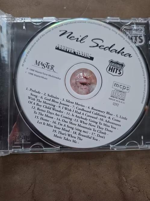 Cd Neil Sedaka hh, Ophalen of Verzenden, Classicisme, Zo goed als nieuw, Overige typen